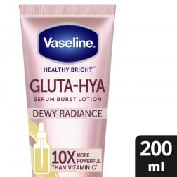 Vaseline Healthy Bright​ Gluta Serum UV Lotion Dewy Radiance 200ml logo
