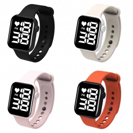 PROMO Beli 1 Dapat 2 ( Jam tangan LED Smartwatch )