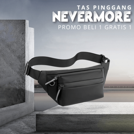 Tas Pinggang Nevermore Facebook