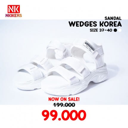 Sandal Wanita Korea Wedges - NK-WD001