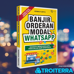 Buku "Banjir Orderan Modal Whatsapp" (Karya Hermas Puspito) logo