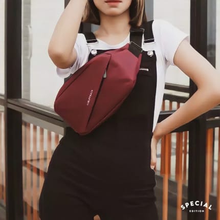 BELI 1 DAPAT 2 ( Original Premium Waistbag + Dompet )