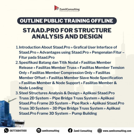 Pelatihan Offline Staad.Pro 2