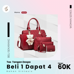 Set Tas Tangan Dispa 4 In 1