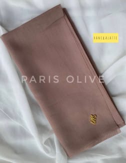 Promo!! Hijab Paris Olive Umama Lasercut