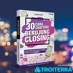 Buku "30 Chara Chatting Berujung Closing" (Karya Hermas Puspito) logo