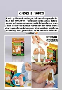KINOKI DETOXS GOLD logo