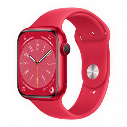 Apple Watch Series 8 41 mm Red / Red logo
