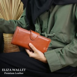 eliza wallet nawies leather logo
