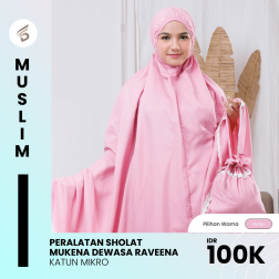 Mukena Dewasa REVEENA Katun Mikro