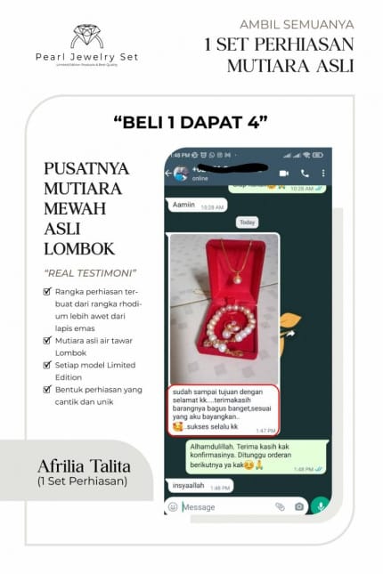 Afrilia Set Mewah Best Seller