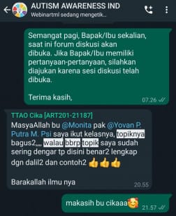 Ibu Cika (Ortu ABK) - Bandung