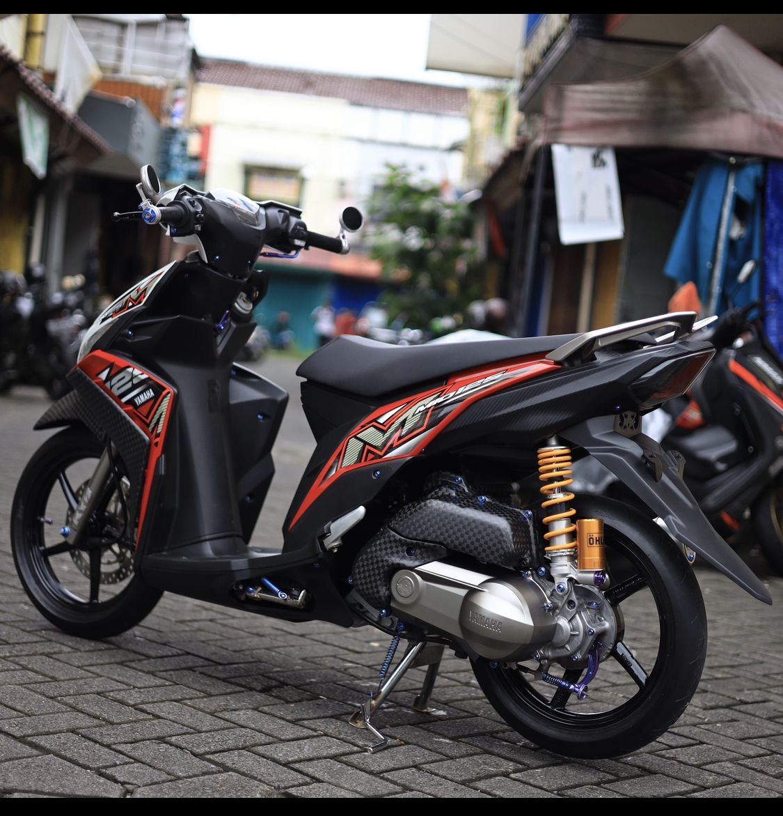 Striping mio m3 125 v1 - ngks indonesia