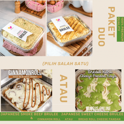 KURSUS ONLINE JAPANESE BRULEE