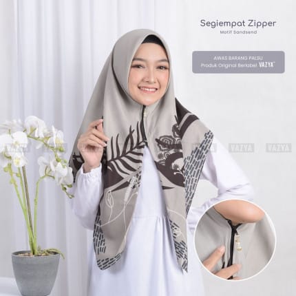 HIJAB ZIPPER CUTE MOTIF logo