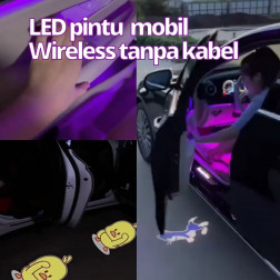 Karakter lampu pintu mobil ft logo