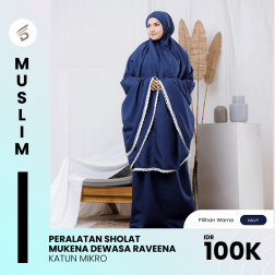 Mukena Dewasa REVEENA Katun Mikro