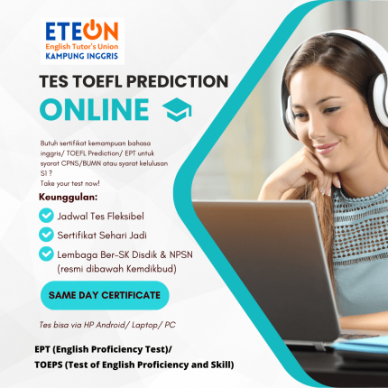 Tes TOEFL Prediction (TOEPS/ Test of English Proficiency and Skill/ EPT) logo