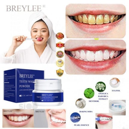 BREYLEE TEETH WHITENING POWDER