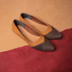 FLAT SHOES NAWIES LEATHER logo