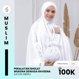 Mukena Dewasa REVEENA Katun Mikro