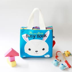 Busy Book Fox and Bunny logo