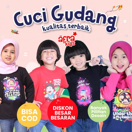 Kaos Afra Kids FB4 logo
