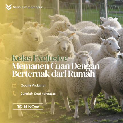 KELAS BERTERNAK KAMBING DAN DOMBA UNGGULAN + FREE SERTIFIKAT + 12 EBOOK LENGKAP BERTERNAK logo