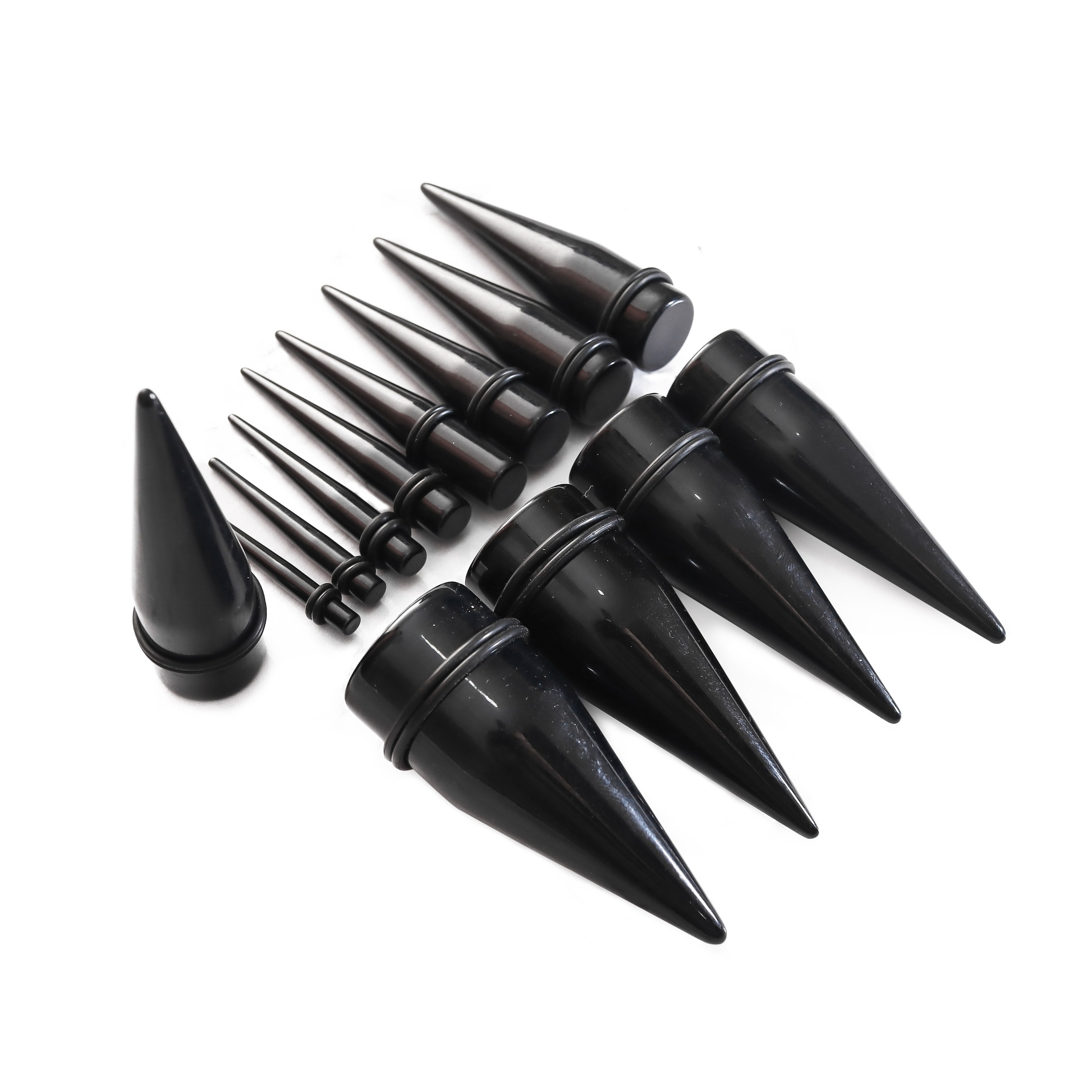 Sacramento Black Taper Stretcher PIERCING INDONESIA