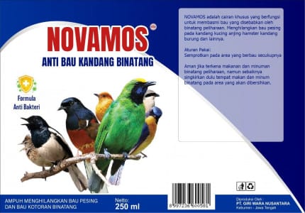 NOVAMOS Anti Bau Kandang Burung logo
