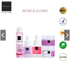 Scarlett Whitening Acne & Glow