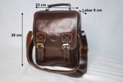 Tas Selempang Kulit Pria TT05