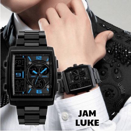 Jam tangan luke end eys logo