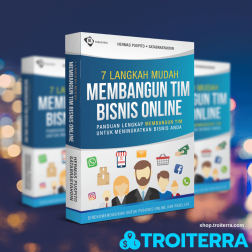 Buku "7 Langkah Mudah Membangun Tim Bisnis Online" (Karya Hermas Puspito) logo