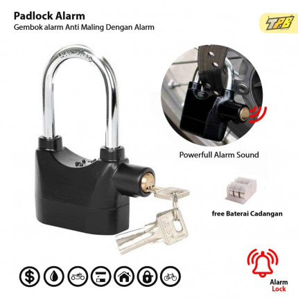 Rev - Gembok Alarm Kunci