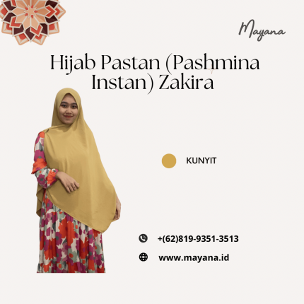 Pastan (Pashmina Instan) Zakira