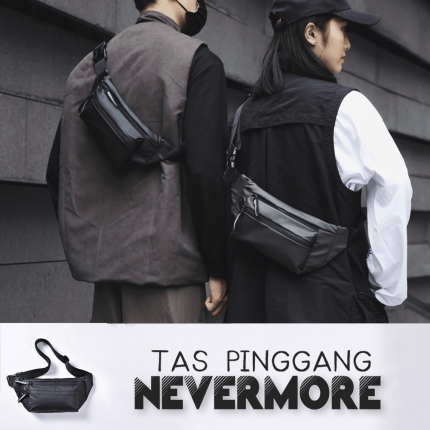 Tas Pinggang Nevermore Facebook logo