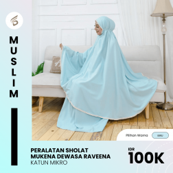 Mukena Dewasa REVEENA Katun Mikro