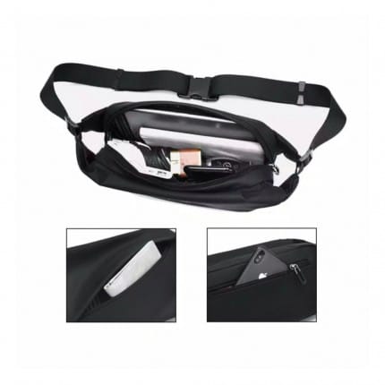 BELI 1 DAPAT 2 ( Original Premium Waistbag + Dompet )