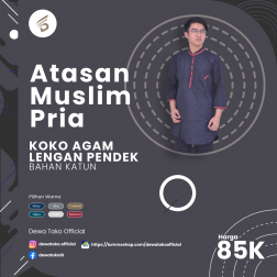 Koko Agam Lengan Pendek Katun logo