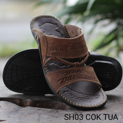 Sandal Kulit ASli Kualitas Premium Ori logo