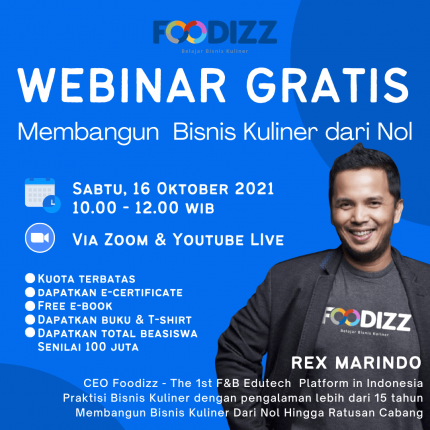 Free Webinar - Membangun Bisnis Kuliner dari Nol G-ADS logo
