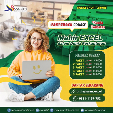 Paket Short Course MAHIR EXCEL UNTUK DUNIA KERJA Batch Maret 2022 logo