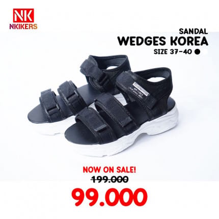 Sandal Wanita Korea Wedges - NK-WD001 logo