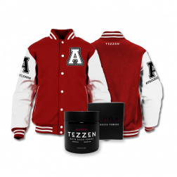 AlphaNation Varsity + Tezzen Alpha logo