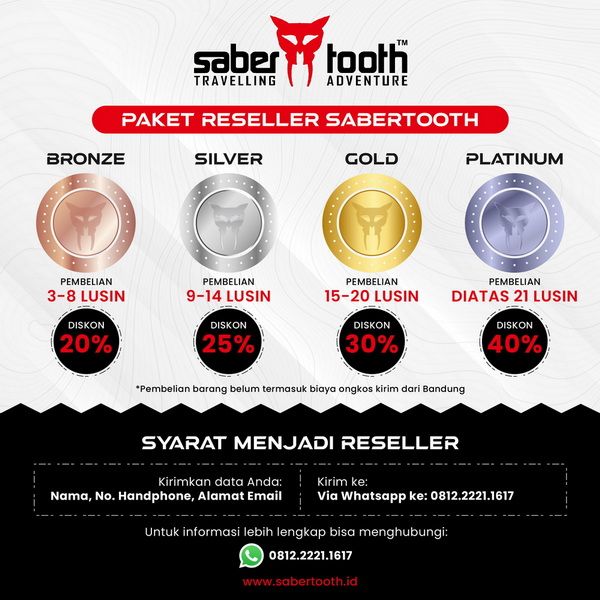 Aturan Reseller, Dropship dan Distributor Sabertooth Official Store