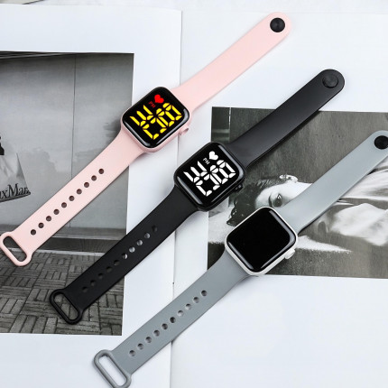 PROMO Beli 1 Dapat 2 ( Jam tangan LED Smartwatch )