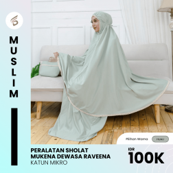 Mukena Dewasa REVEENA Katun Mikro