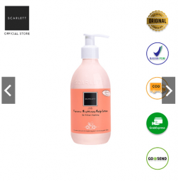 Scarlett Whitening Body Lotion Jolly logo