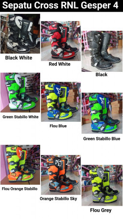 Sepatu Cross RNL Gesper 4 logo